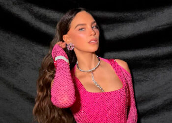 Belinda deslumbra con atuendo de 80 mil cristales en el Mundial 2026