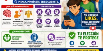 Retos virales: peligro para los jóvenes