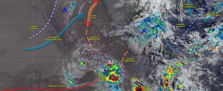 Mantienen pronóstico de lluvias para Tamaulipas