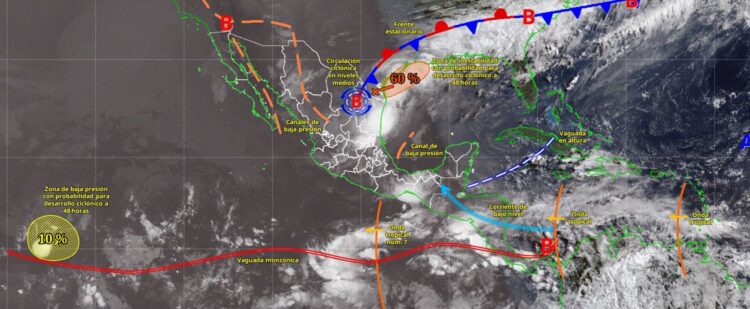 Pronostican más lluvias intensas para Tamaulipas