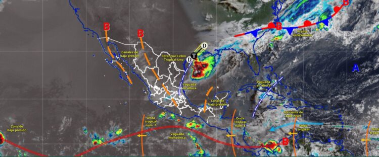 Calor extremo y lluvias en Tamaulipas