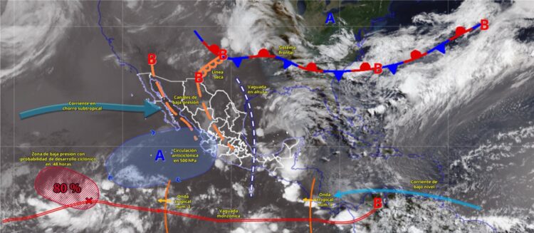 Pronostican lluvias fuertes para Tamaulipas