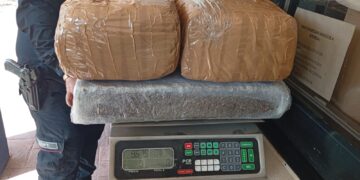 Aseguran droga y ponchallantas en Díaz Ordaz