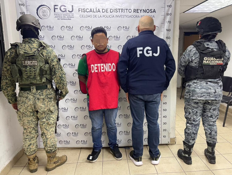 Capturan en Reynosa a presunto homicida