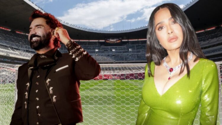 Alejandro Fernández y Salma Hayek brillarán en la inauguración del Mundial 2026