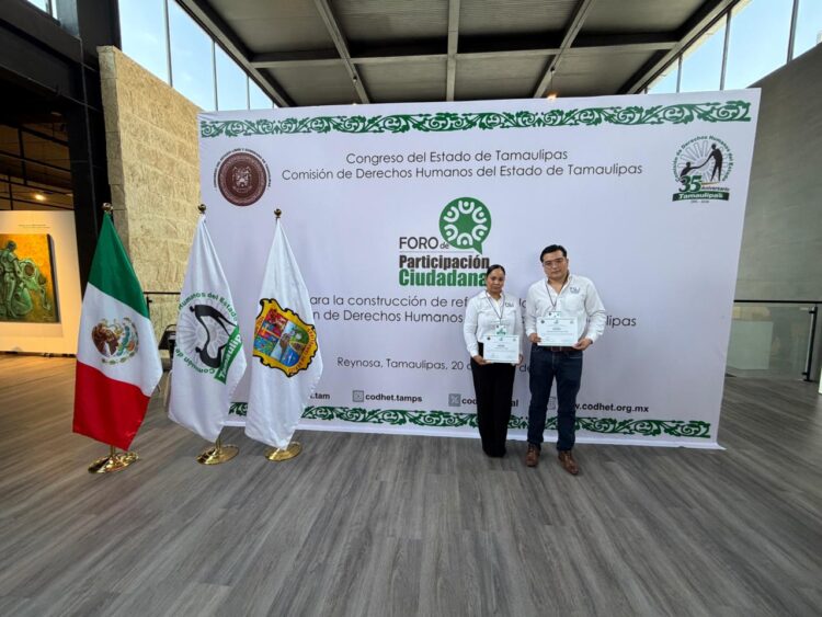 Fiscalía Tamaulipas participa en foro para reforma de CODHET