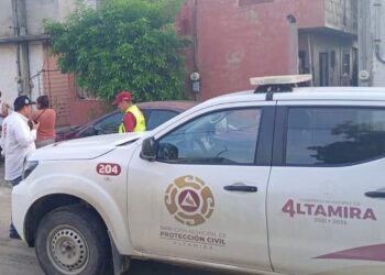Alerta por olor a gas en Altamira