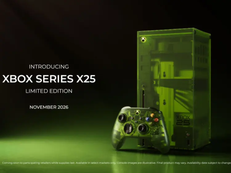 Microsoft lanza Xbox Series X edición limitada por 25 aniversario