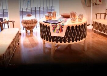 Exponen artesanías tamaulipecas en Los Pinos