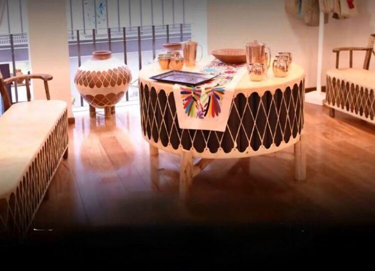 Exponen artesanías tamaulipecas en Los Pinos