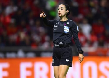 Histórico: Katia Itzel García debuta como árbitra en una Copa del Mundo varonil