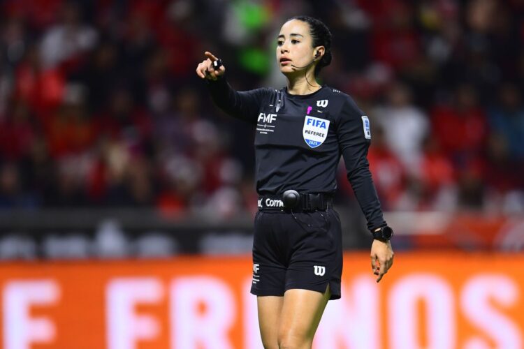 Histórico: Katia Itzel García debuta como árbitra en una Copa del Mundo varonil