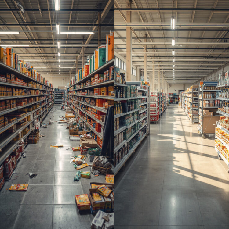 7 decisiones en mobiliario que separan a un supermercado rentable de uno que no lo es