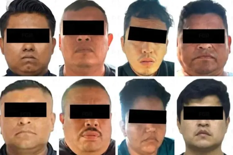 Vinculan a nueve ex policías veracruzanos