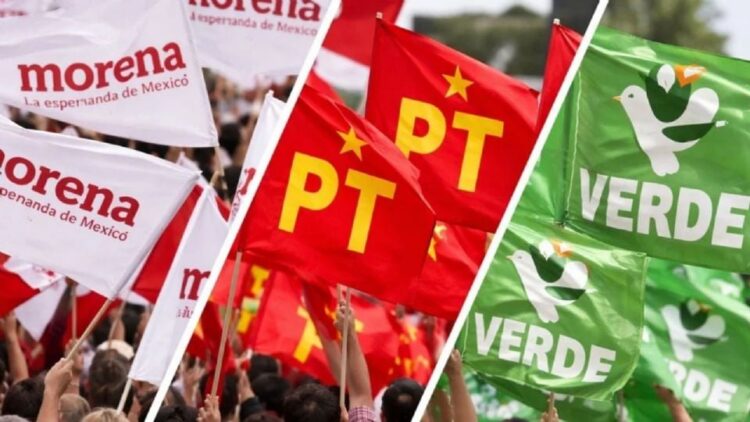 Arrancarán Morena-Verde-PT registros rumbo al 2027
