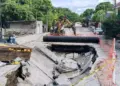 Destinan 105 millones para reparar socavones