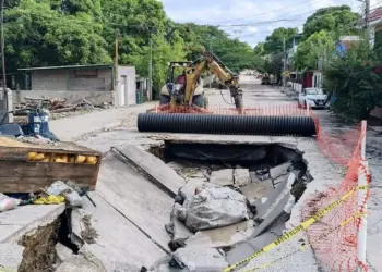 Destinan 105 millones para reparar socavones
