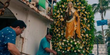 Invitan a presenciar la XVI procesión náutica de la Virgen del Carmen en el sur de Tamaulipas
