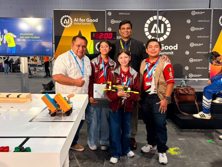 Ganan estudiantes tamaulipecos quinto lugar mundial en torneo de robótica e inteligencia artificial