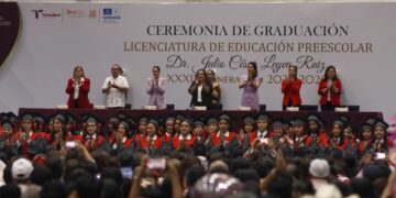 Egresa nueva generación de la Normal de Educadoras “Maestra Estefanía Castañeda”