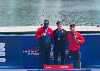 Gana el tamaulipeco Diego Popa oro y plata en el Panamericano de Canotaje