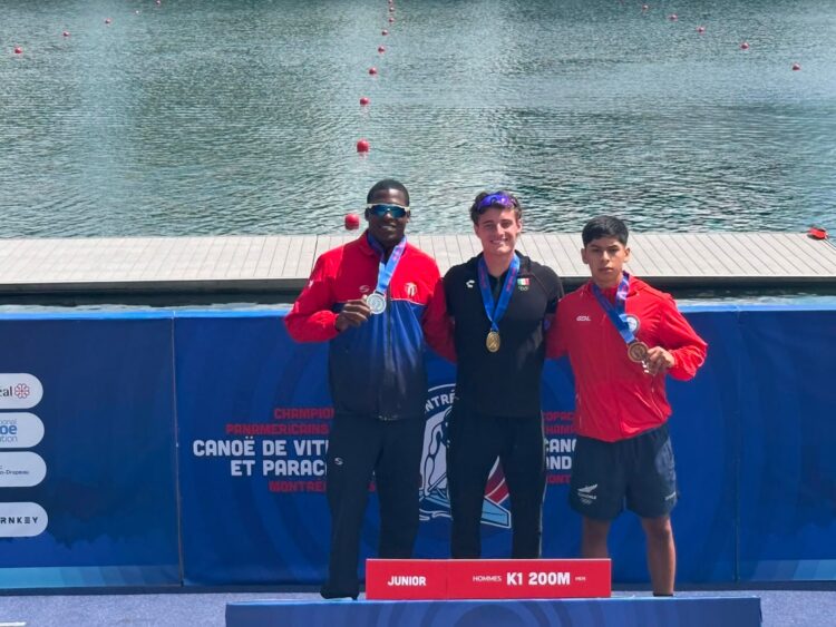Gana el tamaulipeco Diego Popa oro y plata en el Panamericano de Canotaje