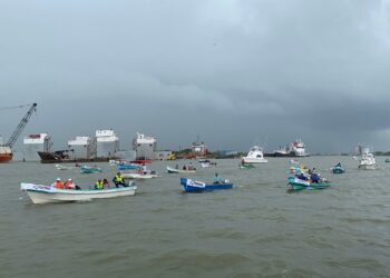 Procesión Náutica de la Virgen del Carmen fortalece turismo en Tampico-Madero