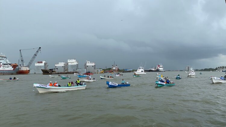 Procesión Náutica de la Virgen del Carmen fortalece turismo en Tampico-Madero