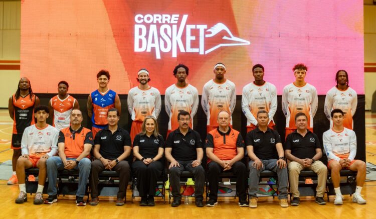 Presentan al equipo varonil de Corre Basket UAT para la temporada 2026 de la LNBP