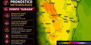 Alerta Protección Civil por fuertes vientos del sureste y tolvaneras en Tamaulipas