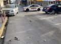Fuerte choque vehicular en cruce de calles Nueve y Matamoros en Victoria