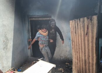 Se incendia vivienda en el Ejido Guadalupe Victoria