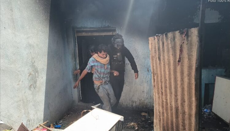 Se incendia vivienda en el Ejido Guadalupe Victoria