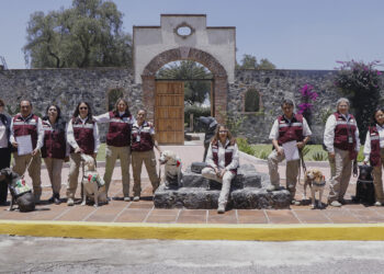 Capacita SADER a 82 Binomios Caninos para proteger el patrimonio agroalimentario de México