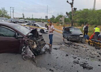 Muere joven de 25 años en choque de autos frente al planetario de Cd. Victoria