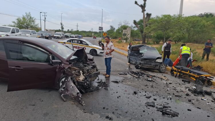 Muere joven de 25 años en choque de autos frente al planetario de Cd. Victoria