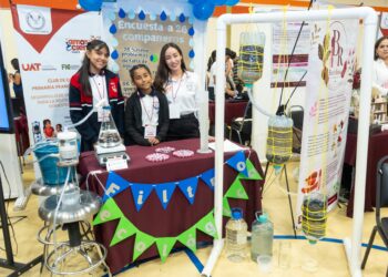 Con asesoría de la UAT alumnas de primaria crean filtro ecológico de agua