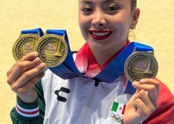 Gana tamaulipeca tres medallas de oro para México en Juegos Centroamericanos