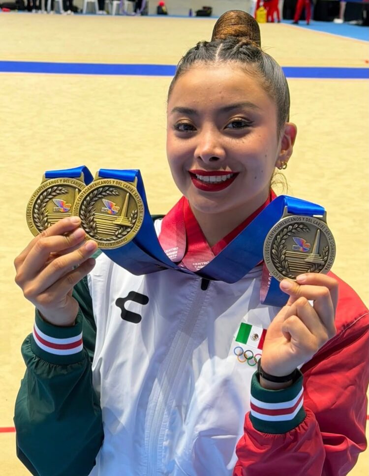 Gana tamaulipeca tres medallas de oro para México en Juegos Centroamericanos