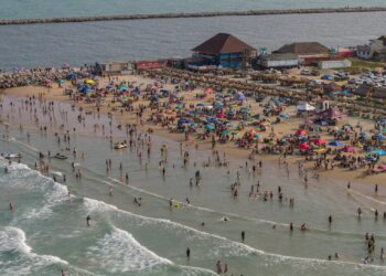 Gran afluencia en playas Miramar, La Pesca, Bagdad, Barra del Tordo, Tesoro y Carbonera, en Tamaulipas 