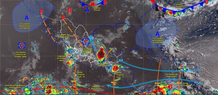 Pronostican lluvias este jueves en Tamaulipas