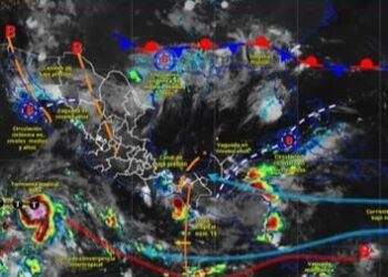 Alertan por posible formalización de tormenta en el Golfo