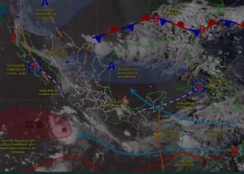 Continúa el pronóstico de lluvias para Tamaulipas