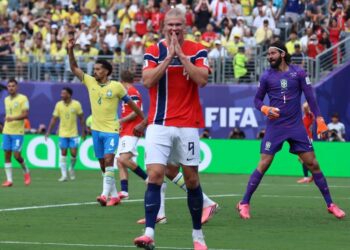 Fuera Brasil del Mundial: Noruega lo derrota 2-1 con goles de Haaland 