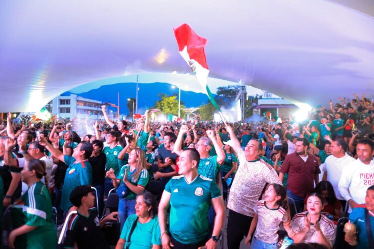 Reúne Fan Fest a 4 mil tamaulipecos para apoyar a la Selección Mexicana