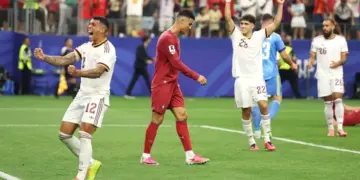 España gana 1-0 a Portugal con gol al minuto 90; Ronaldo dice adiós a Mundiales