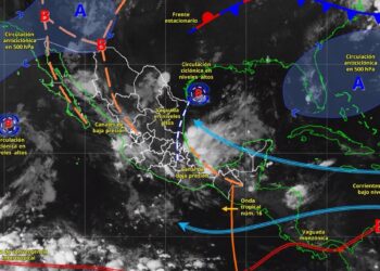 Onda tropical provocaría lluvias en Tamaulipas