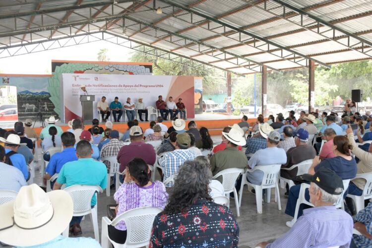 Llevan riego tecnificado y sistemas fotovoltaicos a 148 agricultores de Tamaulipas