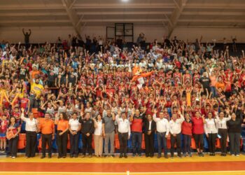 Premia rector a ganadores del Torneo de Básquetbol Infantil y Juvenil “Copa UAT”