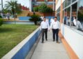Rector de la UAT supervisa avances de remodelación en la Facultad de Derecho Victoria